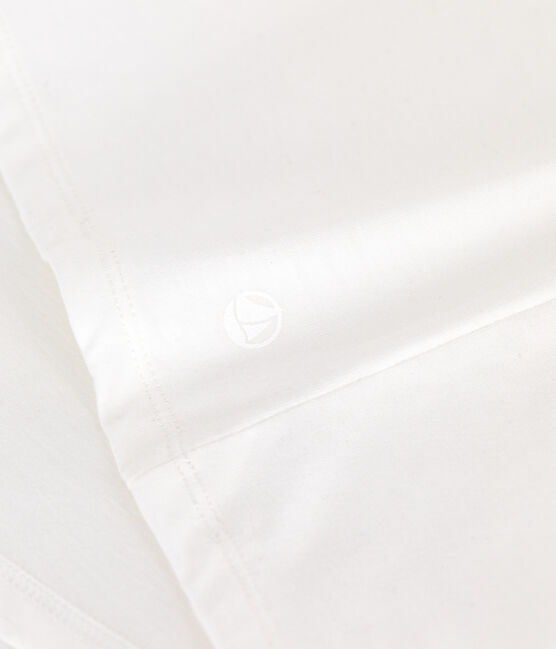 Tee-shirt Femme Le Droit en coton uni blanc MARSHMALLOW