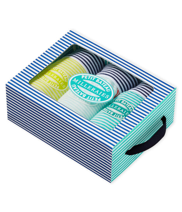 Trio de boxers petit gar&ccedil;on multicouleur