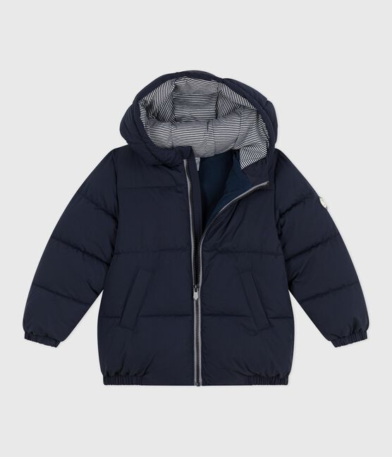 Doudoune enfant unie bleu SMOKING