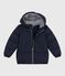 Doudoune enfant unie bleu SMOKING