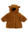 Manteau sherpa bébé mixte marron BRINDILLE