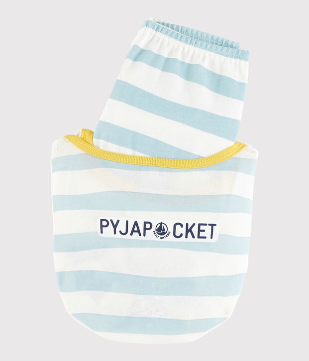Lot de 2 pyjamas petite gar&ccedil;on en c&ocirc;te multicouleur