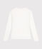 TEE-SHIRT L'ICONIQUE COCOTTE EN COTON FEMME blanc ECUME