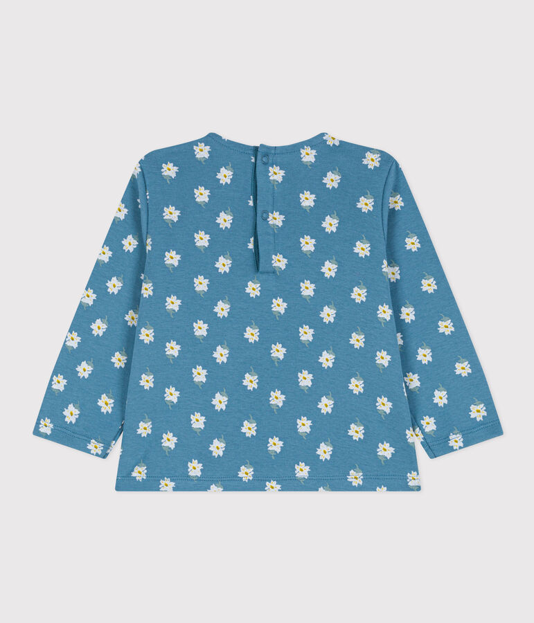 Tee-shirt manches longues en coton b&eacute;b&eacute; POLOCHON/ MULTICO