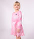 Robe enfant manches longues en coton