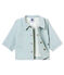 Veste bébé garçon rayée bleu FONTAINE/blanc MARSHMALLOW