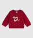 Pull en tricot de laine et coton bébé