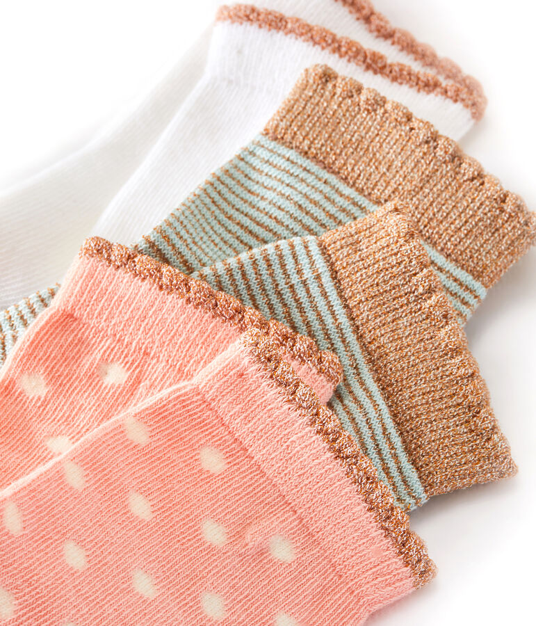 Boite 3 paires de chaussettes enfant fille variante 1