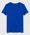 Tee-shirt L'ICONIQUE en lin Femme bleu DELFT