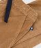 Pantalon droit enfant en velours beige fonc&eacute;
