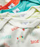 Lot de 5 bodies manches courtes bébé garçon variante 1