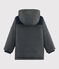 Parka coton enduit enfant garçon gris CITY CHINE