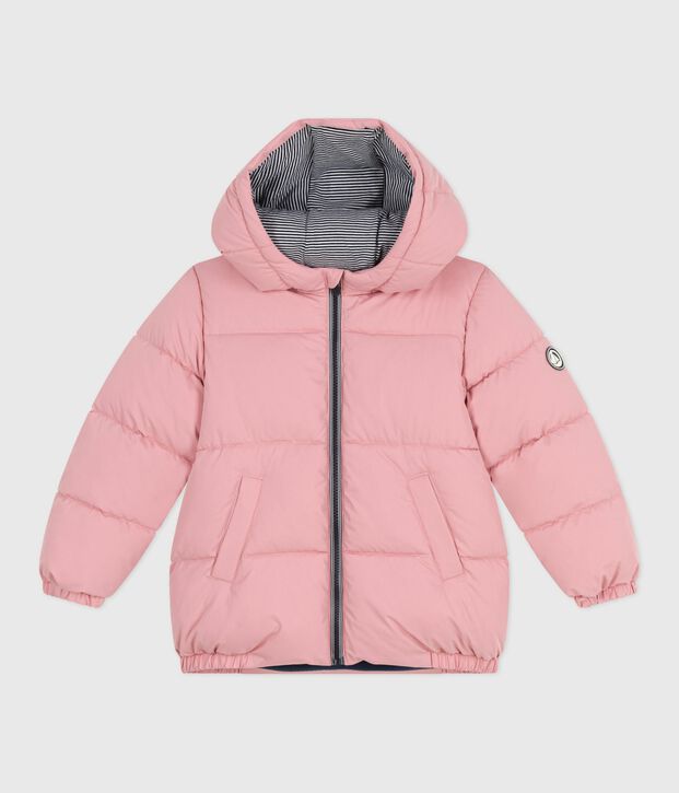 Doudoune enfant unie rose