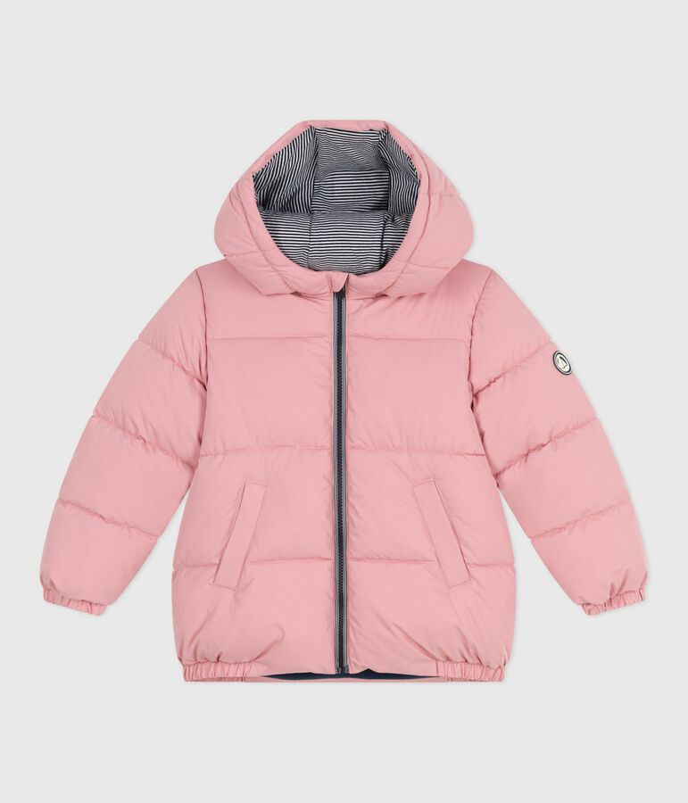 Doudoune enfant unie rose CHARME