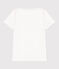 Tee-shirt Femme Iconique col amiral en coton  blanc ECUME