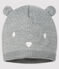 Bonnet bébé fille/garçon gris SUBWAY CHINE