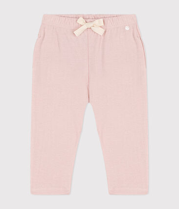 Pantalon bébé en tubique uni