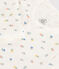 Combisac imprimé en coton blanc MARSHMALLOW/blanc MULTICO