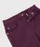 Pantalon enfant fille violet CEPAGE