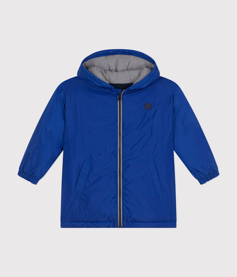 Coupe-vent chaud enfant gar&ccedil;on bleu CALVIN