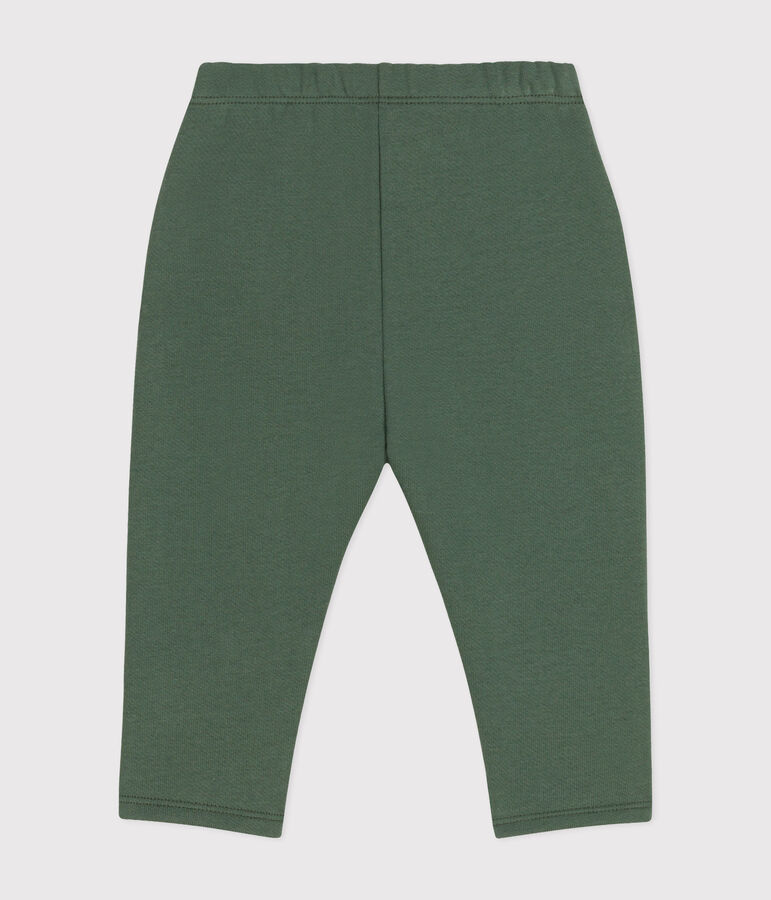 Pantalon en molleton b&eacute;b&eacute; vert CROCO