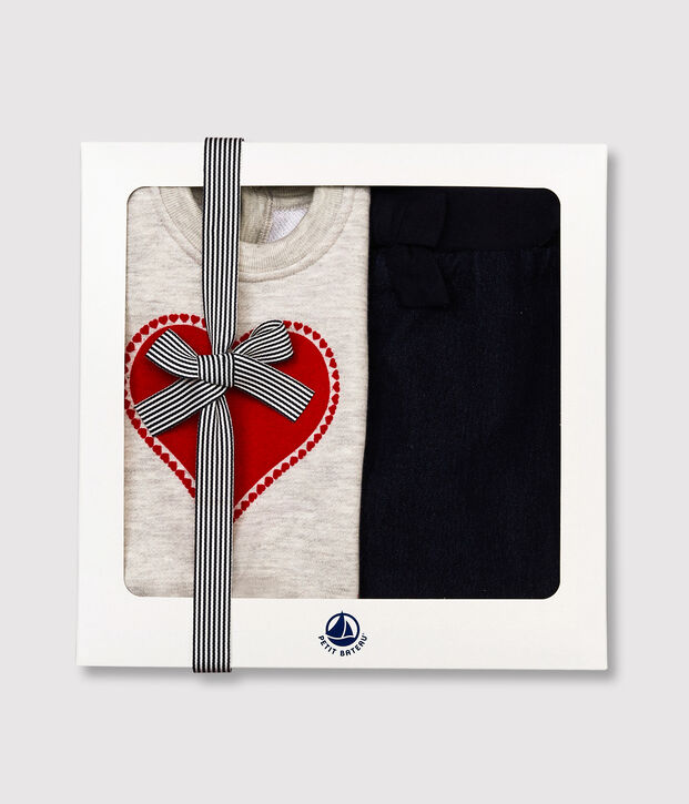 Coffret cadeau b&eacute;b&eacute; multicouleur