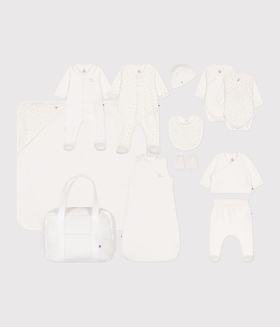 Valise maternité matières légères bébé (Petit Bateau) - Couverture