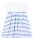 Robe manches courtes bébé fille