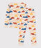 Pyjama ajusté en coton enfant blanc AVALANCHE/ MULTICO