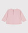 Sweatshirt bébé en coton motif Petit Bateau vintage rose JOLI
