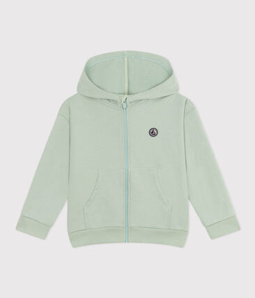 Sweatshirt zippé à capuche en molleton enfant garçon
