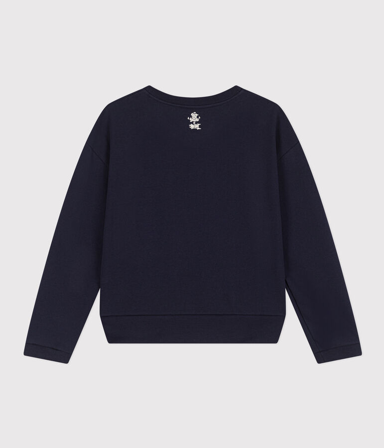 Sweatshirt en molleton Femme bleu SMOKING