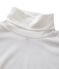 Sous pull femme en coton léger blanc Lait