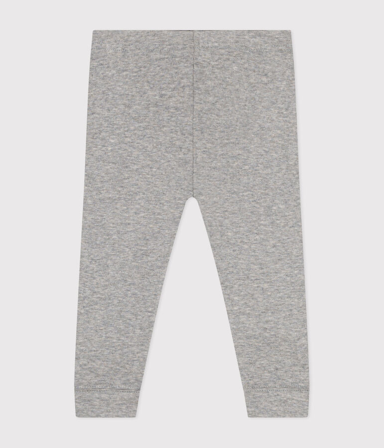 Legging en coton b&eacute;b&eacute; gris CHATON CHINE