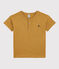 T-shirt manches courtes enfant fille/garçon jaune ISTRE