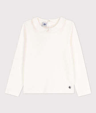 Tee-shirt manches longues coton enfant fille