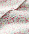 Cardigan léger imprimé bébé fille blanc MARSHMALLOW/blanc MULTICO