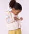 Gilet enfant en sherpa sans manches uni blanc cass&eacute;