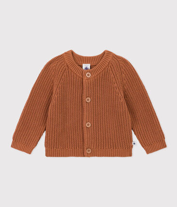 PETIT BATEAU - Cardigan en tricot de coton bébé