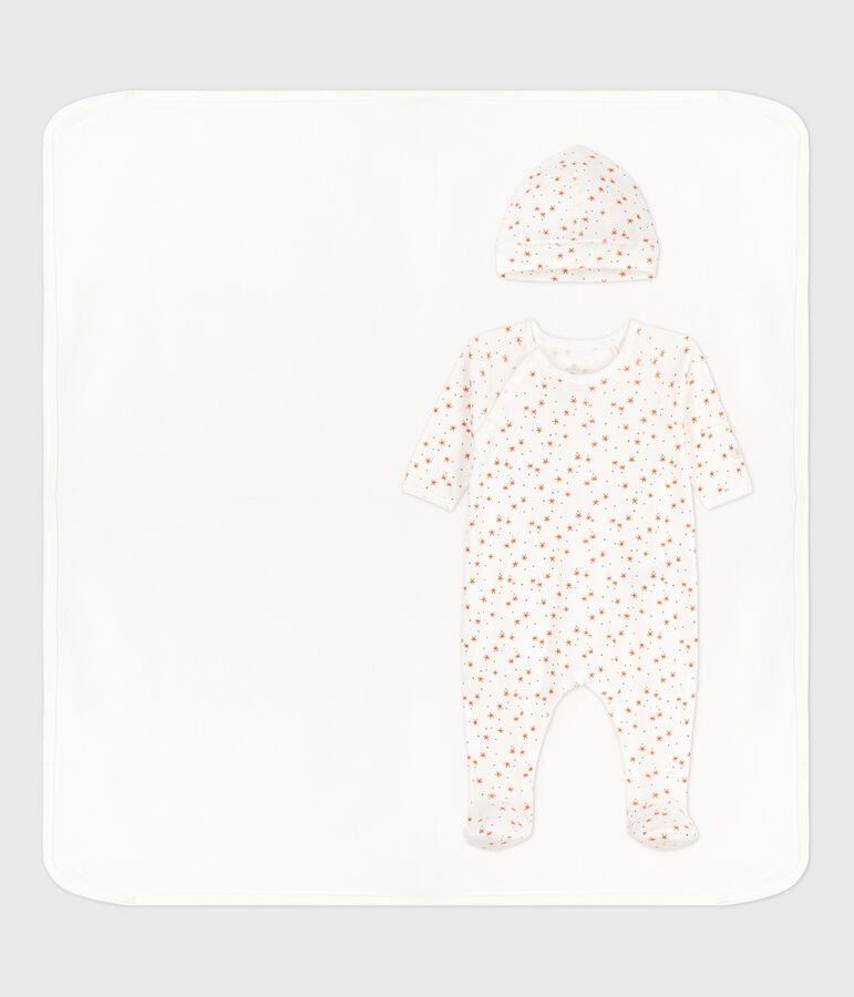 Coffret cadeau naissance b&eacute;b&eacute; en coton variante 1