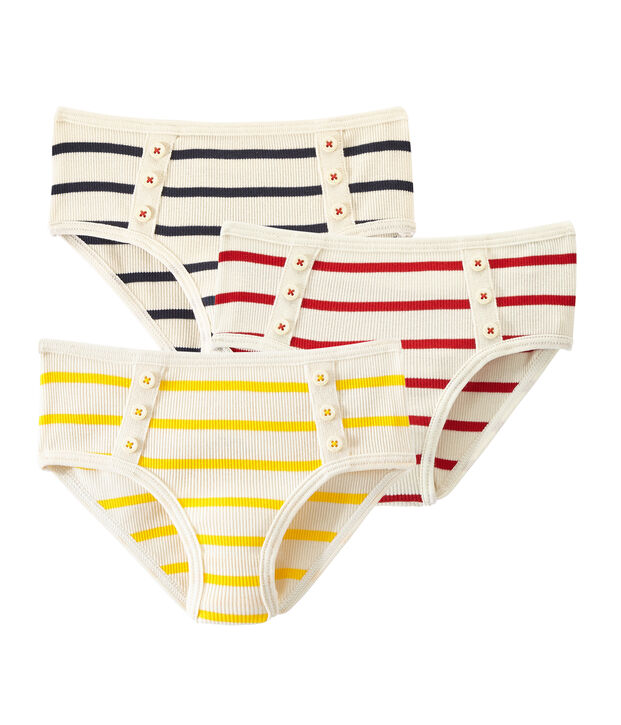 La culotte originelle fille blanc