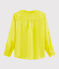 Chemise enfant garcon jaune EBLOUIS