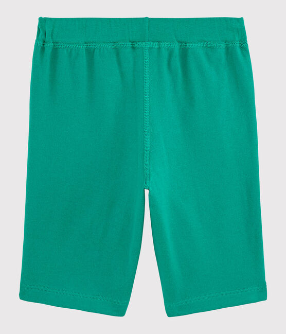 Bermuda en jersey enfant garçon vert GAZON