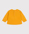 Sweatshirt en molleton bébé jaune BOUDOR