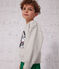 Sweatshirt en molleton enfant fille / garçon gris BELUGA CHINE