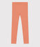 Legging en coton enfant fille rose SIENNA