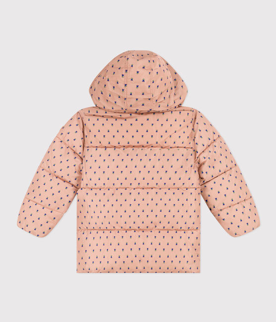 Doudoune avec capuche rétractable enfant fille VINTAGE/ MULTICO