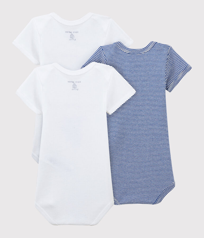 Lot de 3 bodies manches courtes Serge Bloch b&eacute;b&eacute; variante 1