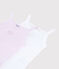 Lot de 2 chemises à bretelles petite fille en coton biologique variante 1