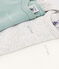 Lot de 3 bodies manches longues bébé en coton variante 1